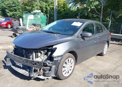 2017 Nissan Sentra Sv из США, поврежденный, VIN 3N1AB7AP0HY359680